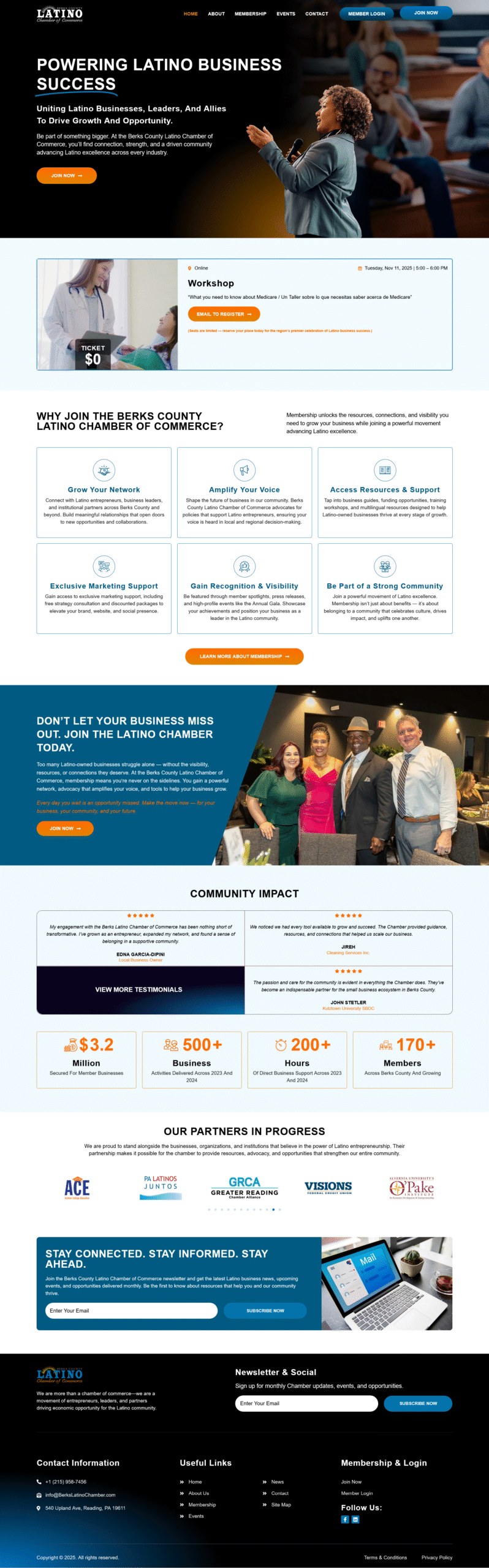 Berks Latino Chamber Of Commerce